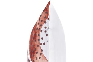 Utendørspute Cannole 42x60 cm - Brun/Hvit/Sort - Hagemøbler & utemiljø - Puter - Hageputer