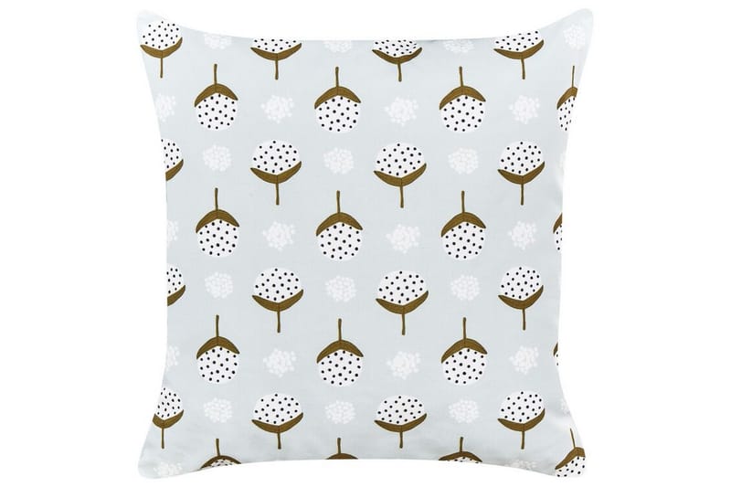 Utendørspute Carini 45x45 cm - Grønn/Hvit - Hagemøbler & utemiljø - Puter - Hageputer