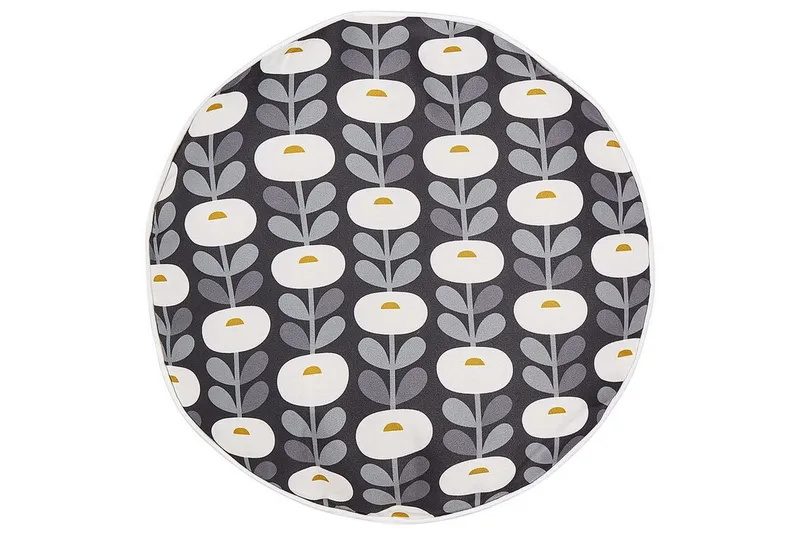 Utendørspute Corsano 40 cm Rund, Grå/Hvit