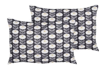 Utendørspute Corsano 42x60 cm 2 stk - Grå/Hvit - Hagemøbler & utemiljø - Puter - Hageputer