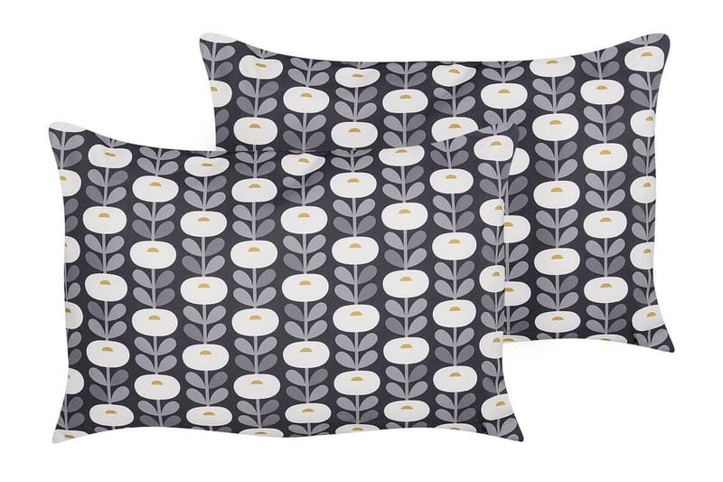 Utendørspute Corsano 42x60 cm 2 stk - Grå/Hvit - Hagemøbler & utemiljø - Puter - Hageputer