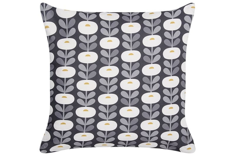 Utendørspute Corsano 45x45 cm, Grå/Hvit