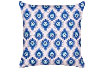 Utendørspute Didsbury 45x45 cm - Blå/Rosa - Hagemøbler & utemiljø - Puter - Hageputer