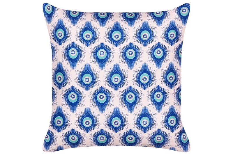 Utendørspute Didsbury 45x45 cm, Blå/Rosa