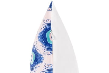 Utendørspute Didsbury 45x45 cm - Blå/Rosa - Hagemøbler & utemiljø - Puter - Hageputer