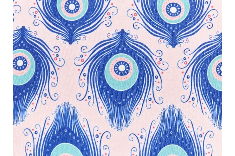 Utendørspute Didsbury 45x45 cm - Blå/Rosa - Hagemøbler & utemiljø - Puter - Hageputer