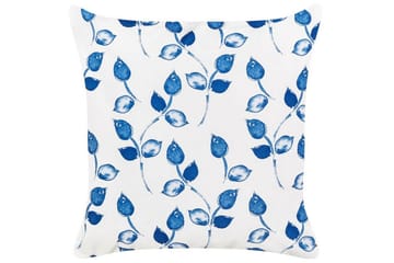 Utendørspute Fasano 45x45 cm - Hvit/Blå - Hagemøbler & utemiljø - Puter - Hageputer