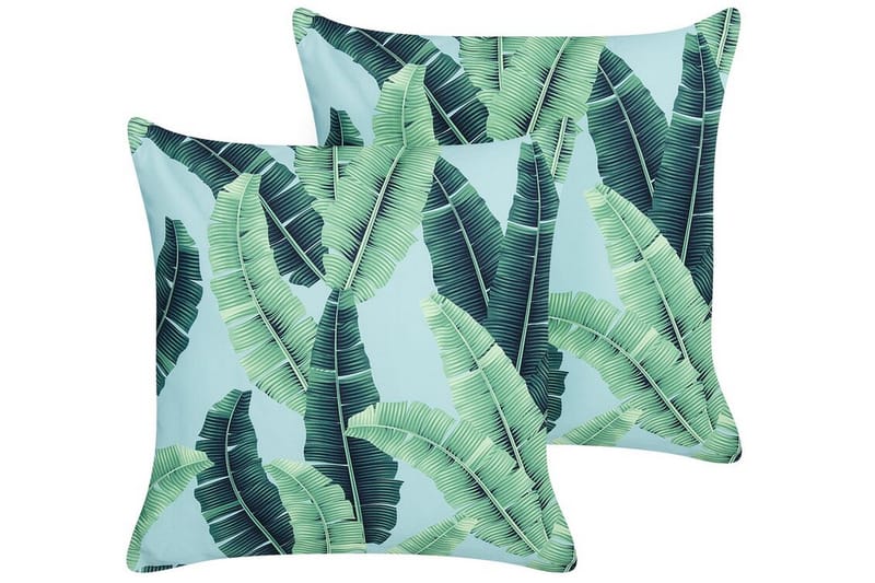 Utendørspute Langford 45x45 cm - Grønn - Hagemøbler & utemiljø - Puter - Hageputer