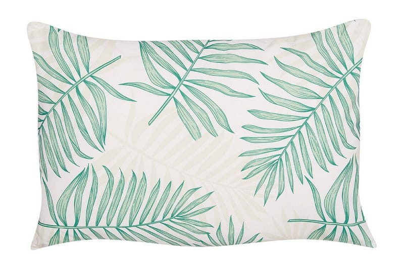 Utendørspute Laramie 42x60 cm, Beige/Grønn