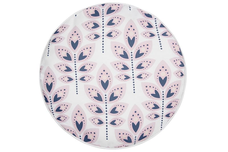 Utendørspute Latiano 40 cm Rund - Beige/Rosa - Hagemøbler & utemiljø - Puter - Hageputer
