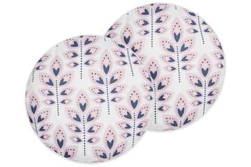 Utendørspute Latiano 40 cm Rund - Beige/Rosa - Hagemøbler & utemiljø - Puter - Hageputer