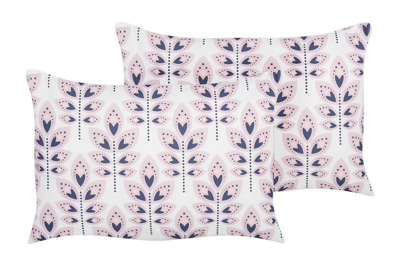 Utendørspute Latiano 42x60 cm - Beige/Rosa - Hagemøbler & utemiljø - Puter - Hageputer