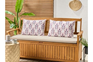 Utendørspute Latiano 42x60 cm - Beige/Rosa - Hagemøbler & utemiljø - Puter - Hageputer