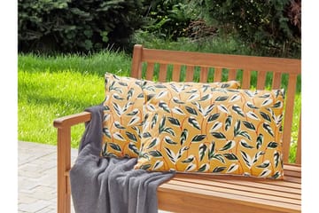 Utendørspute Macerata 42x60 cm - Gul/Grønn/Hvit - Hagemøbler & utemiljø - Puter - Hageputer