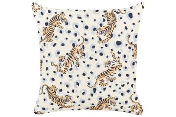 Utendørspute Matino 45x45 cm - Beige/Blå/Brun - Hagemøbler & utemiljø - Puter - Hageputer
