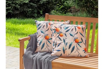 Utendørspute Richelu 45x45 cm - Oransje - Hagemøbler & utemiljø - Puter - Hageputer