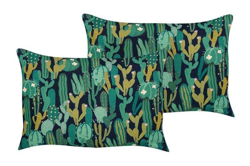 Utendørspute Ruffano 42x60 cm - Grønnblå - Hagemøbler & utemiljø - Puter - Hageputer