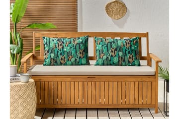 Utendørspute Ruffano 42x60 cm - Grønnblå - Hagemøbler & utemiljø - Puter - Hageputer