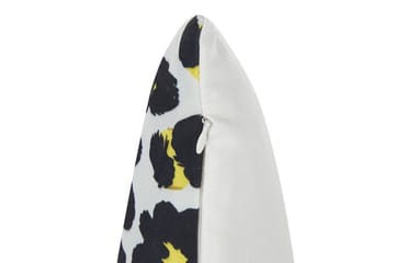 Utendørspute Runge 45x45 cm - Hvit/Sort/Gul - Hagemøbler & utemiljø - Puter - Hageputer