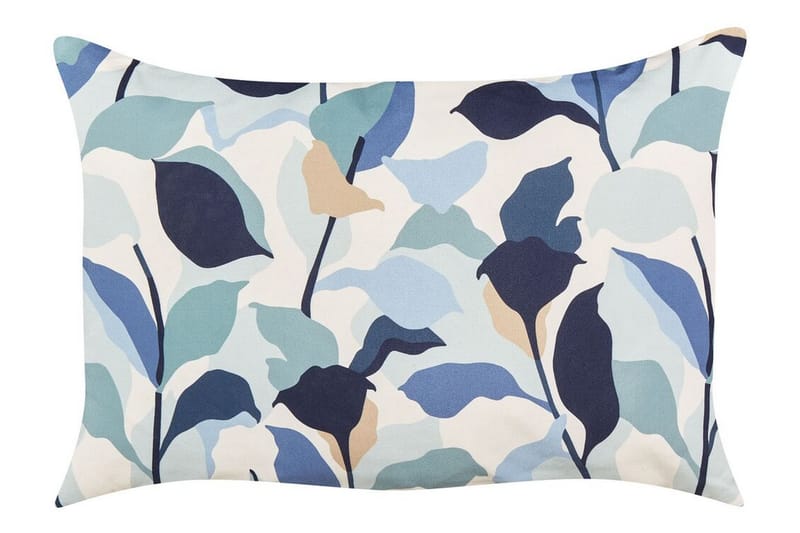 Utendørspute Smithers 42x60 cm - Blå Hvit - Hagemøbler & utemiljø - Puter - Hageputer