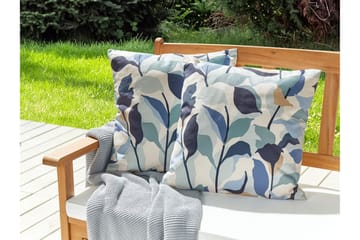 Utendørspute Smithers 45x45 cm - Blå Hvit - Hagemøbler & utemiljø - Puter - Hageputer