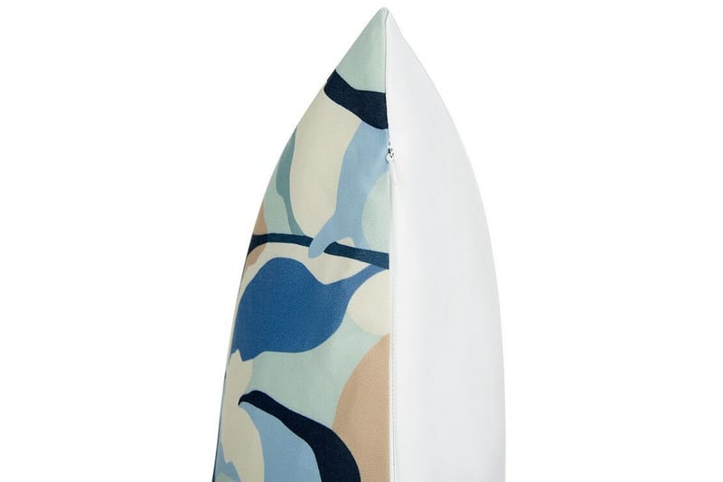 Utendørspute Smithers 45x45 cm - Blå Hvit - Hagemøbler & utemiljø - Puter - Hageputer