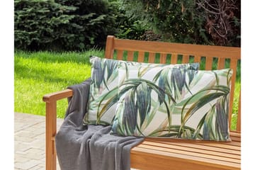 Utendørspute Sorel 42x60 cm - Grønn/Hvit - Hagemøbler & utemiljø - Puter - Hageputer