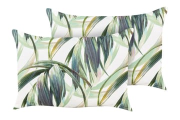 Utendørspute Sorel 42x60 cm - Grønn/Hvit - Hagemøbler & utemiljø - Puter - Hageputer