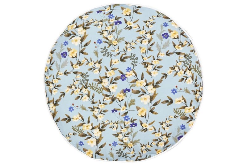 Utendørspute Specchia 40 cm Rund, Blå/Grønn/Gul