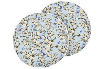 Utendørspute Specchia 40 cm Rund - Blå/Grønn/Gul - Hagemøbler & utemiljø - Puter - Hageputer