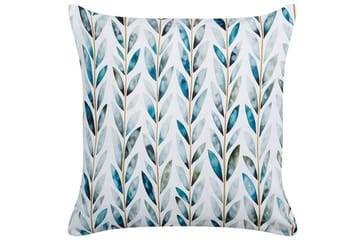 Utendørspute Tricase 45x45 cm - Hvit/Grønn - Hagemøbler & utemiljø - Puter - Hageputer