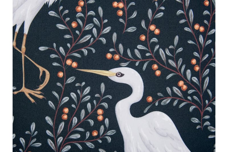 Utendørspute Vulcin 45x45 cm - Svart Og Hvit - Hagemøbler & utemiljø - Puter - Hageputer