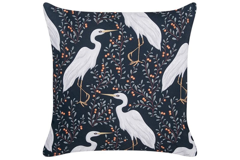 Utendørspute Vulcin 45x45 cm - Svart Og Hvit - Hagemøbler & utemiljø - Puter - Hageputer