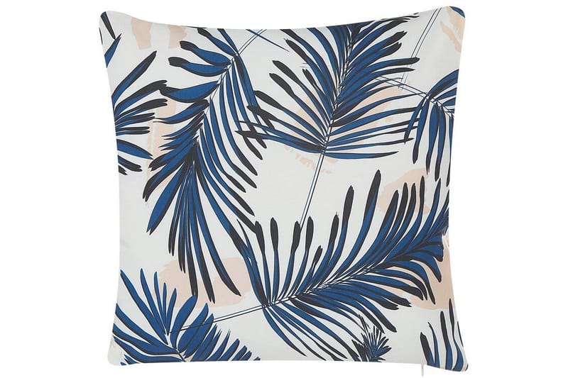 Utendørspute Pinawa 45x45 cm 2 stk - Blå/Hvit/Beige - Hagemøbler & utemiljø - Puter - Hageputer