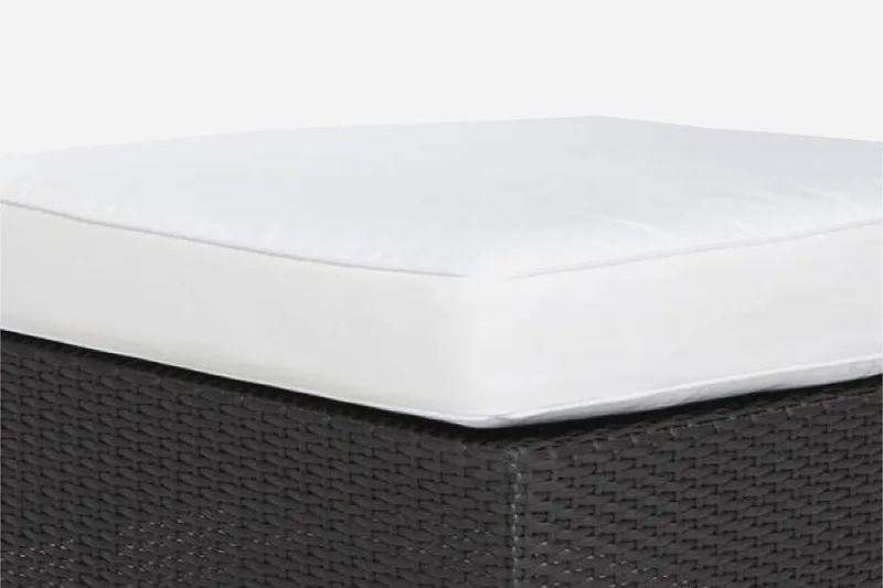 Putetrekk Bahamas til Divan/Bord, Hvit