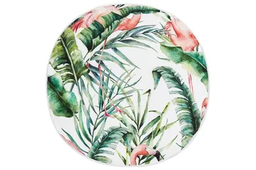 Visper Utendørspute 40 cm Rund - Hvit/Grønn/Rosa - Hagemøbler & utemiljø - Puter - Hageputer