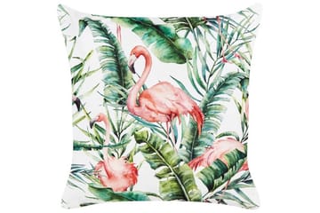 Visper Utendørspute 45x45 cm - Hvit/Grønn/Rosa - Hagemøbler & utemiljø - Puter - Hageputer