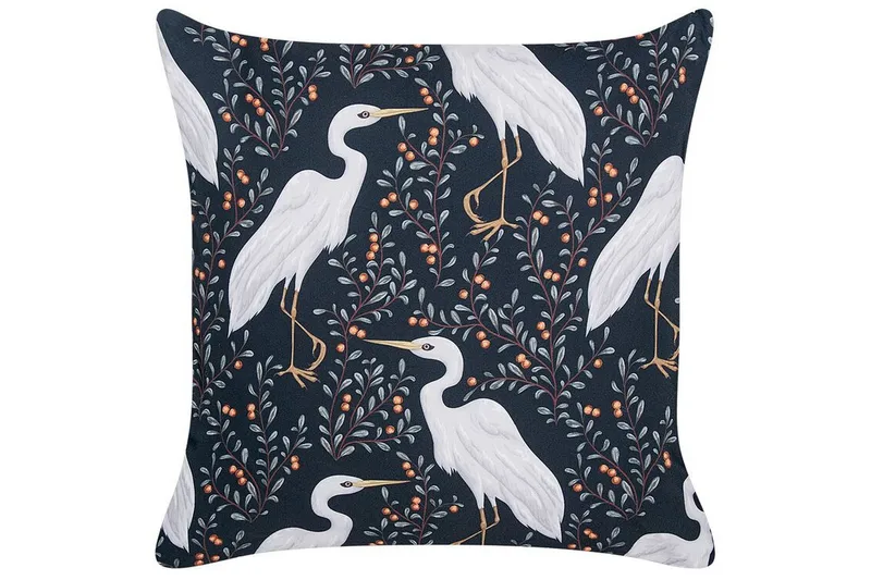 Vulcin Utendørspute 45x45 cm - Svart Og Hvit - Hagemøbler & utemiljø - Puter - Hageputer