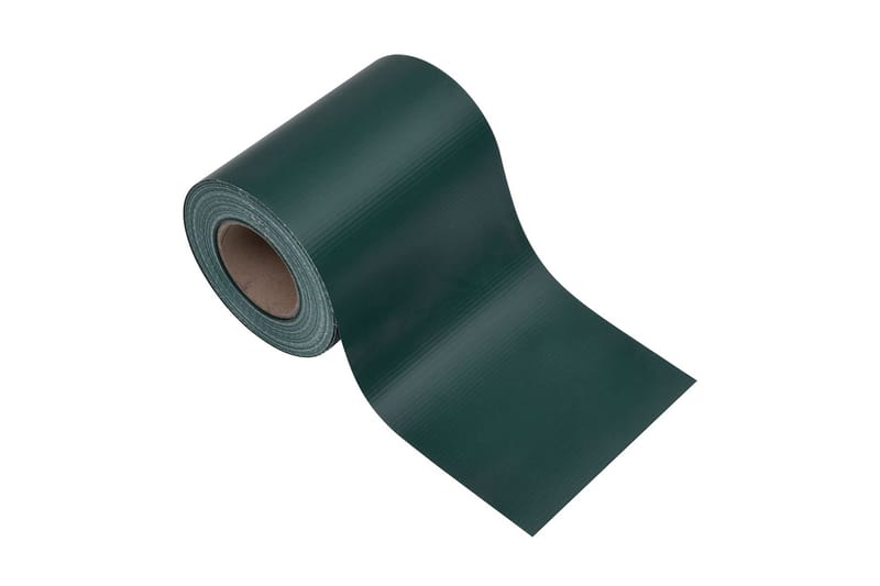 Hageskjerm 4 stk PVC 35x0,19 m matt grønn - grønn - Avskjerming & vindskjerm