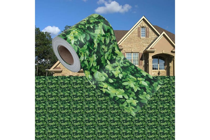 Hageskjerm PVC 35x0,19 m grønn - Grøn - Avskjerming & vindskjerm
