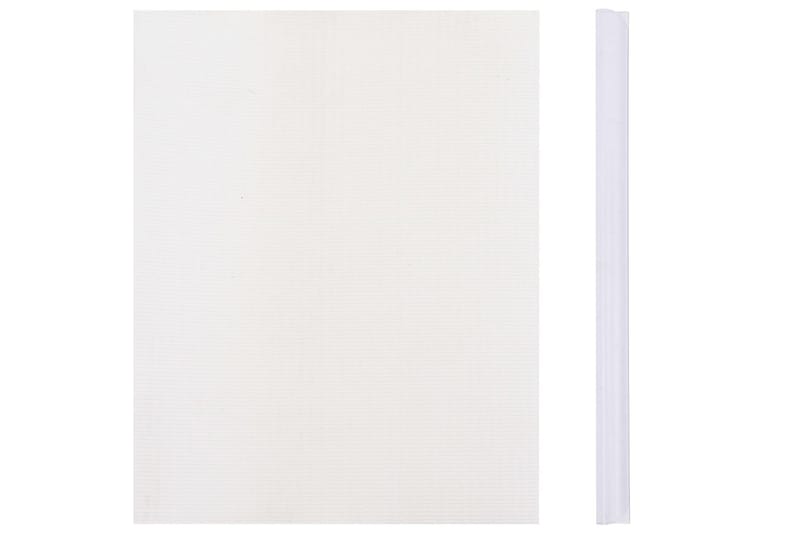 Hageskjerm PVC 35x0,19 m hvit - Hvit - Avskjerming & vindskjerm