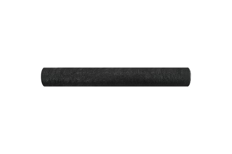 Skjermnett svart 1,2x10 m HDPE 75 g/m² - Svart - Avskjerming & vindskjerm