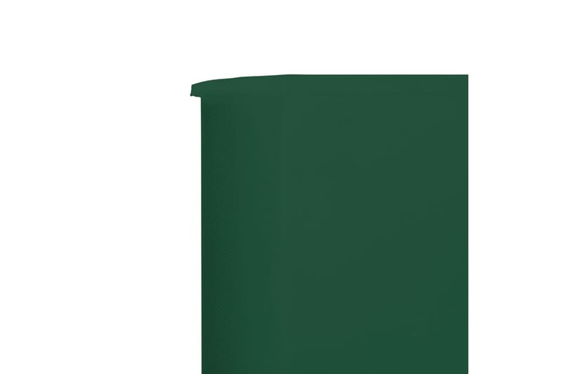 Vindskjerm 6 paneler stoff 800x80 cm grønn - Avskjerming & vindskjerm