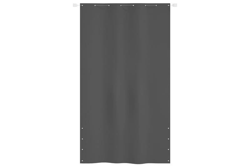 Balkongskjerm antrasitt 140x240 cm oxfordstoff - Antrasittgrå - Balkongbeskyttelse