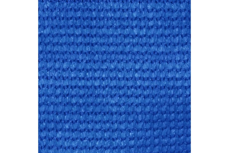 Balkongskjerm blå 75x600 cm HDPE - Blå - Balkongbeskyttelse