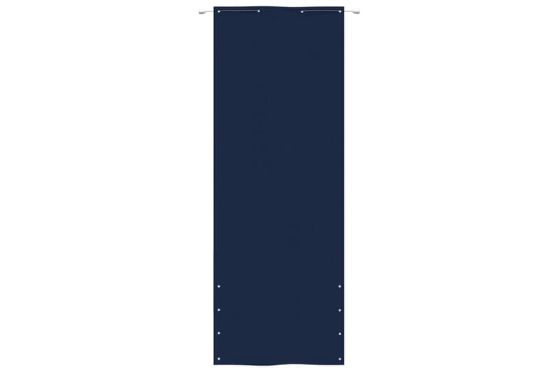 Balkongskjerm blå 80x240 cm oxfordstoff - Blå - Balkongbeskyttelse