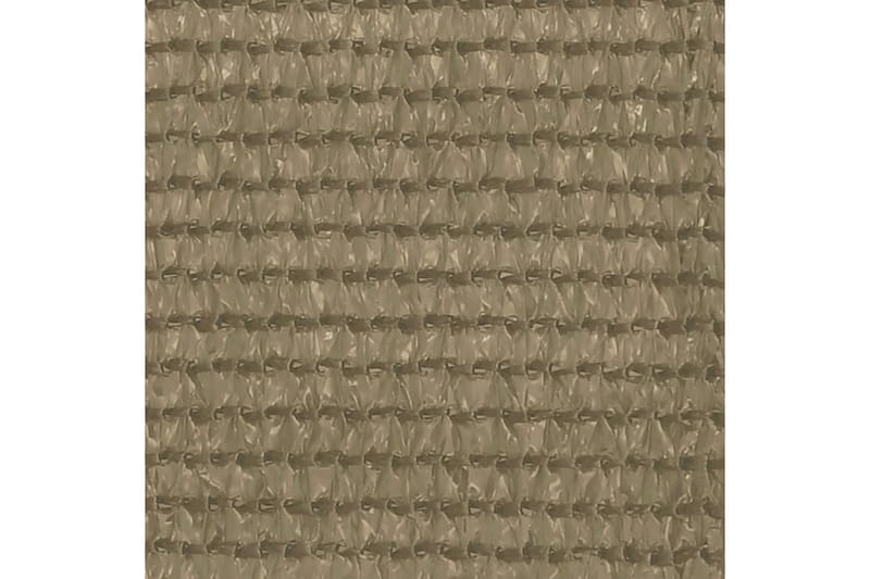 Balkongskjerm gråbrun 120x500 cm HDPE - Taupe - Balkongbeskyttelse