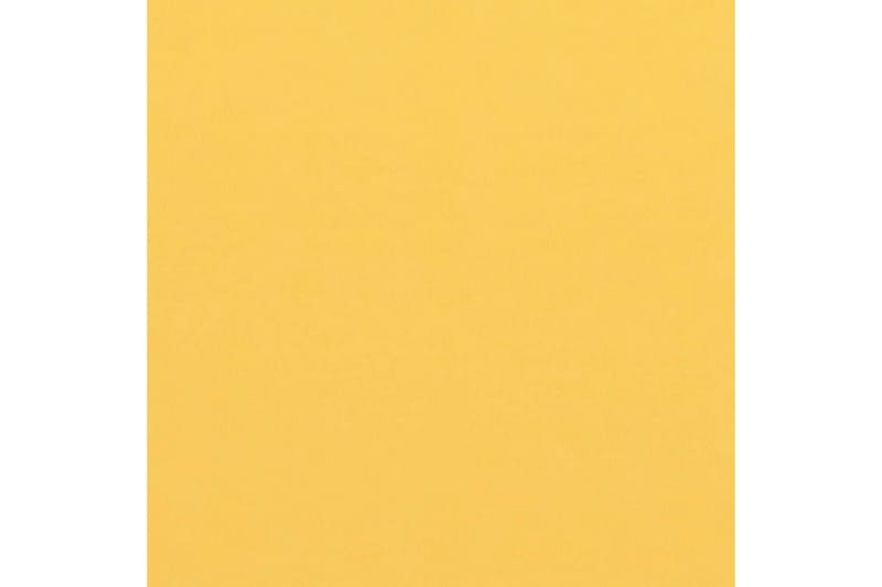 Balkongskjerm gul 120x400 cm oxfordstoff - Gul - Balkongbeskyttelse