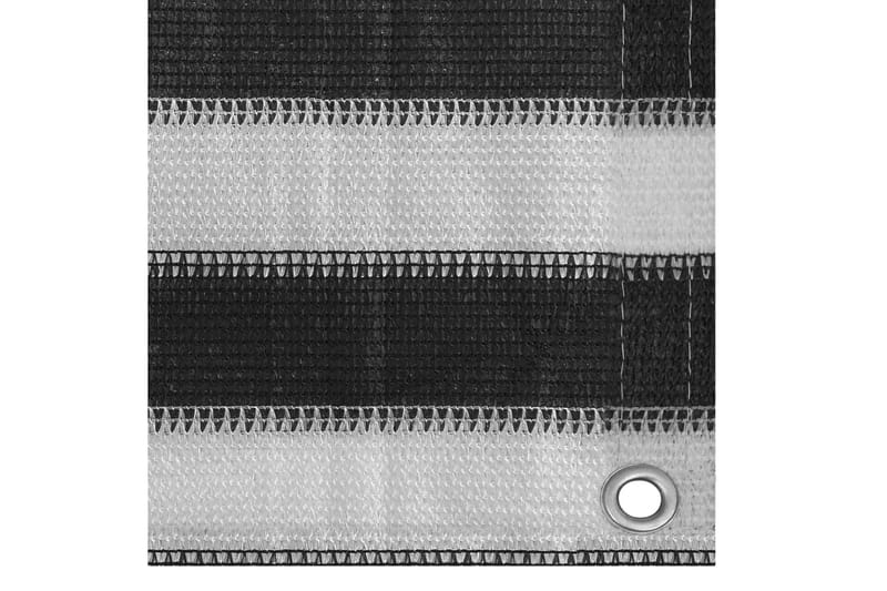Balkongskjerm HDPE 120x500 cm antrasitt og hvit - Antrasittgrå - Balkongbeskyttelse