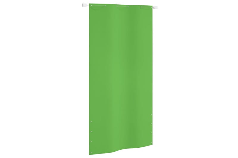 Balkongskjerm lysegrønn 120x240 cm oxfordstoff - grønn - Balkongbeskyttelse
